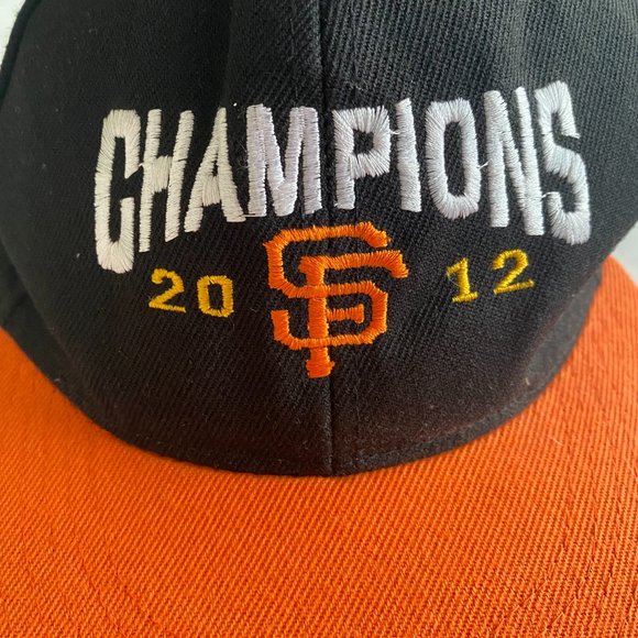 Jinx San Francisco Giants 2012 World Series Championship Baseball Hat - Picture 7 of 7